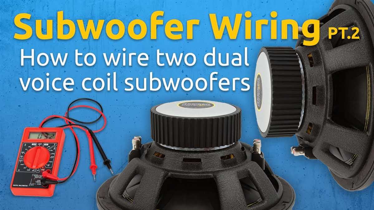 Understanding The Wiring Of Dual Voice Coil Speakers