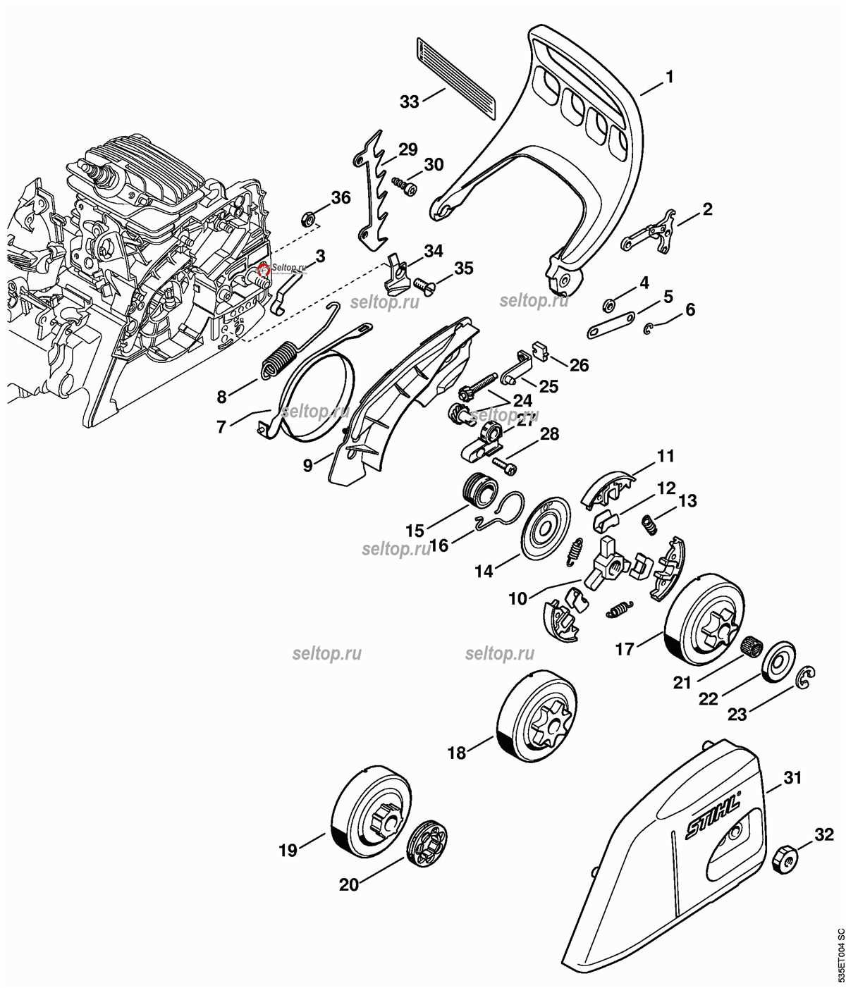 Everything You Need To Know About Stihl Ms Chainsaw Parts A