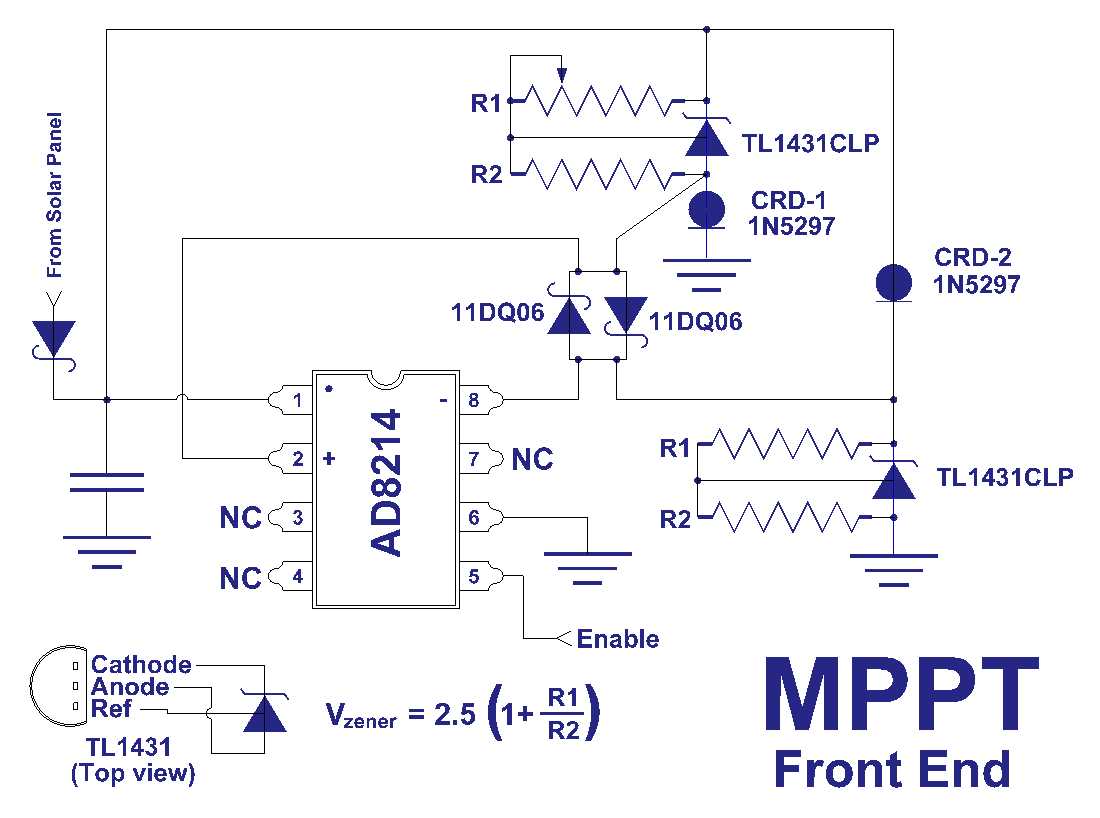 Understanding The Working Of Mppt Solar Charge Controller Circuit Diagram